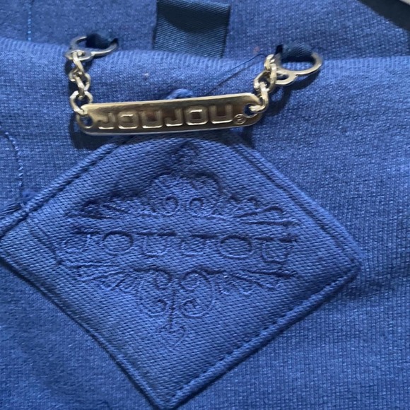 Jou Jou Blue  Double Breasted Jacket Sz XL - Picture 5 of 10